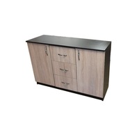 Comoda, Mirakl, Milano, Pal Stejar Magia + Sonoma 18mm, 120 x 40 x 80 cm