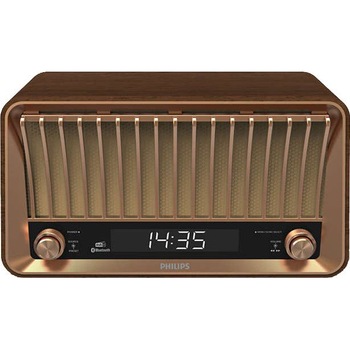 Boxa portabila PHILIPS TAVS700/10, retro design, Carcasă lemn vintage Boxa portabila PHILIPS TAVS700/10, retro design, Carcasă lemn vintage
