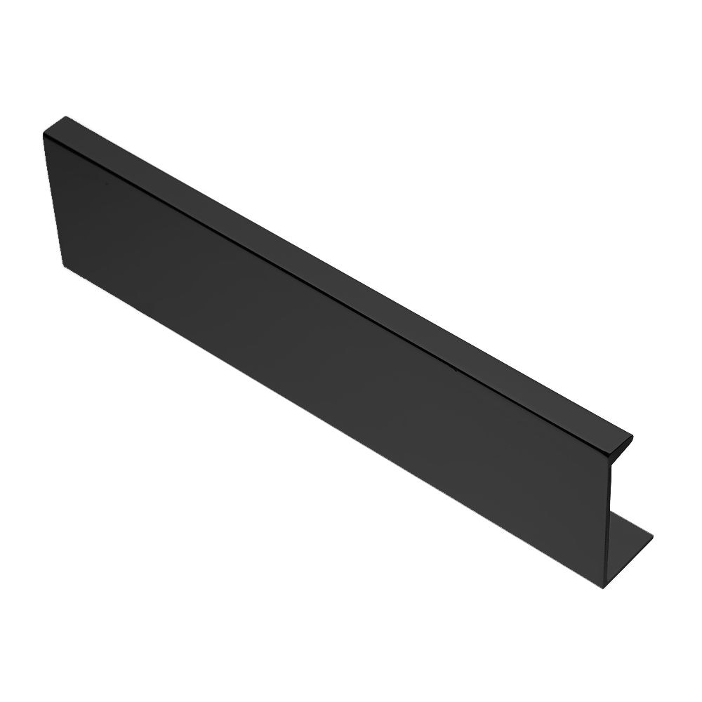 Maner mobilier modern negru-mat C 96mm / L 150mm