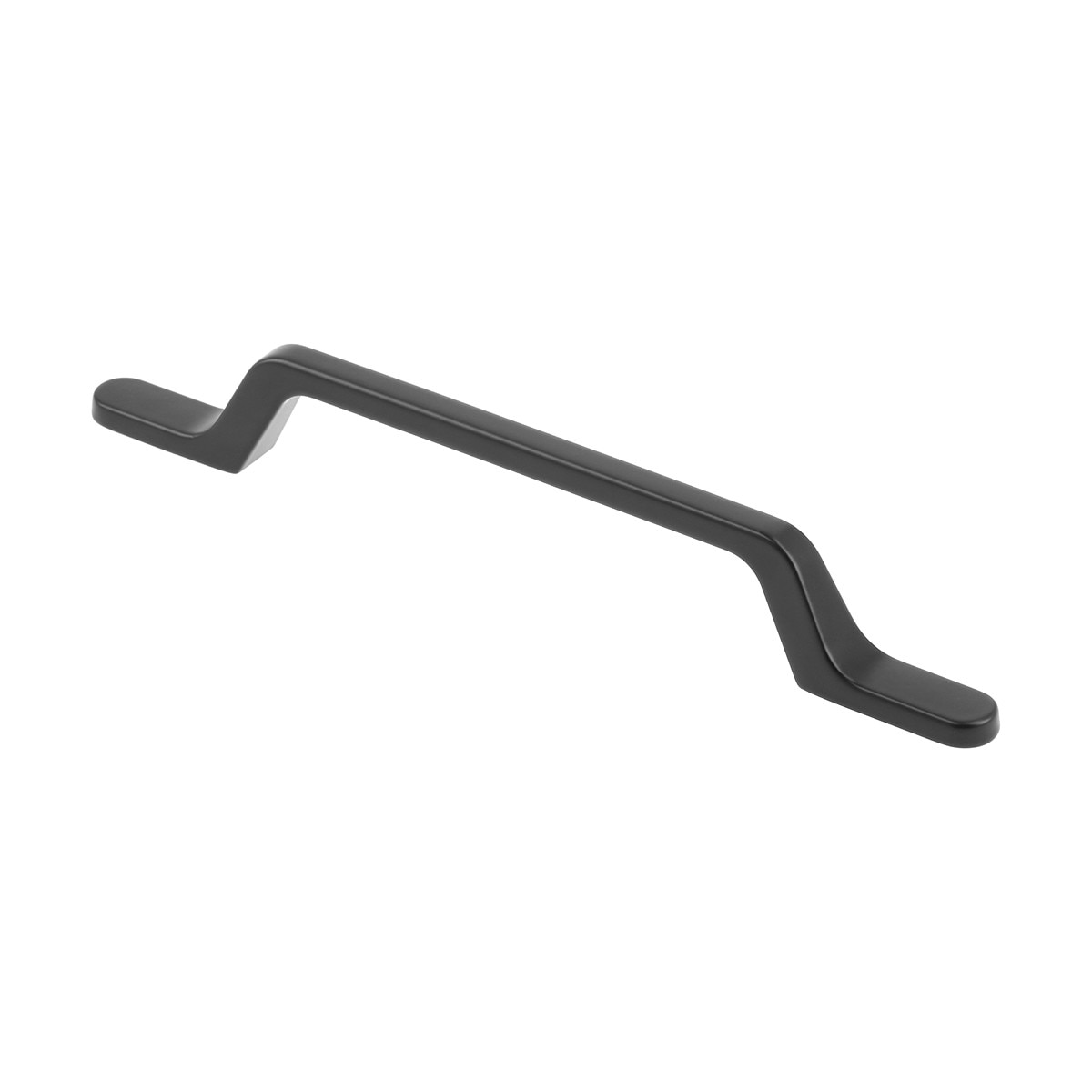 Maner mobilier modern negru mat C 96mm / L 161mm model OMEGA