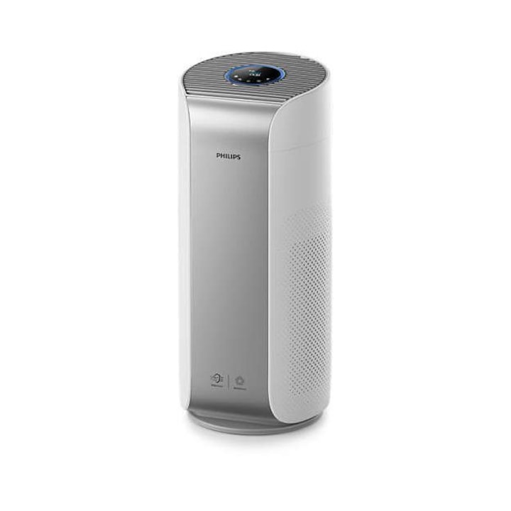 Пречиствател Philips AC3059/50,PM2.5 индикатор, 3 степени, Turbo, Бял/сив