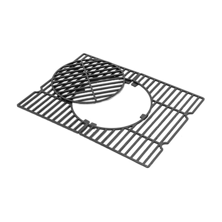 Angular XXL Activa 17960 öntöttvas grill-lap, 71 x 46 cm