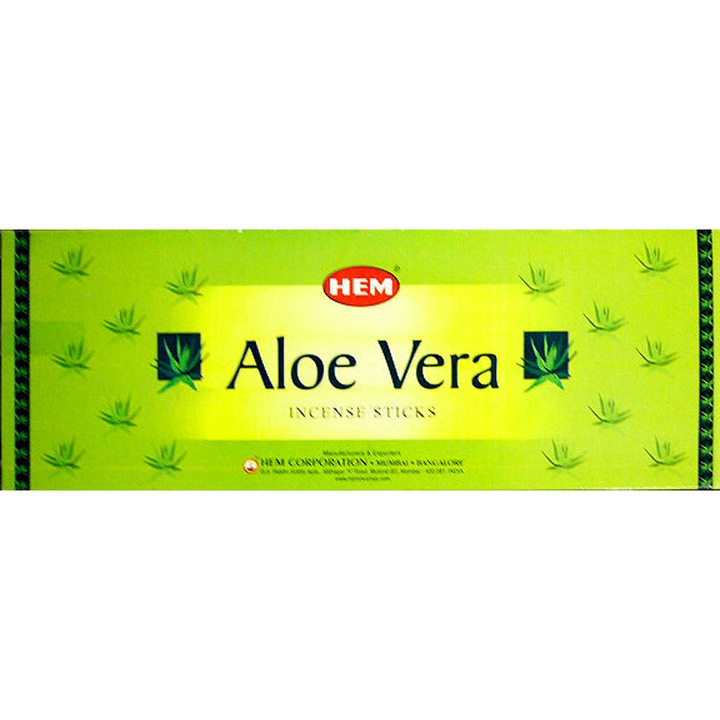 Illatos pálcika készlet HEM Aloe Vera 1 készlet x 6 doboz x 20 rúd
