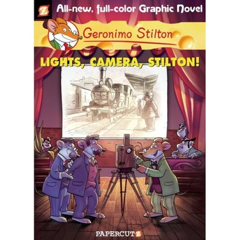 Geronimo Stilton Graphic Novels #16: Lights, Camera, Stilton! de Geronimo Stilton Geronimo Stilton Graphic Novels #16: Lights, Camera, Stilton! de Geronimo Stilton
