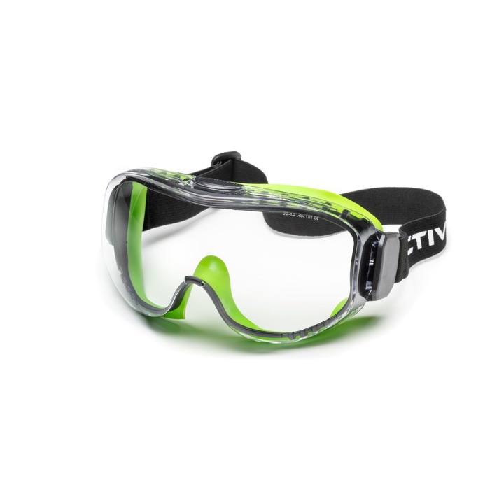 Защитни очила ACTIVE GEAR, Active VISION V320 Покритие против изпотяване - Покритие против надраскване - Устойчивост на удар - Защита срещу течности и прах