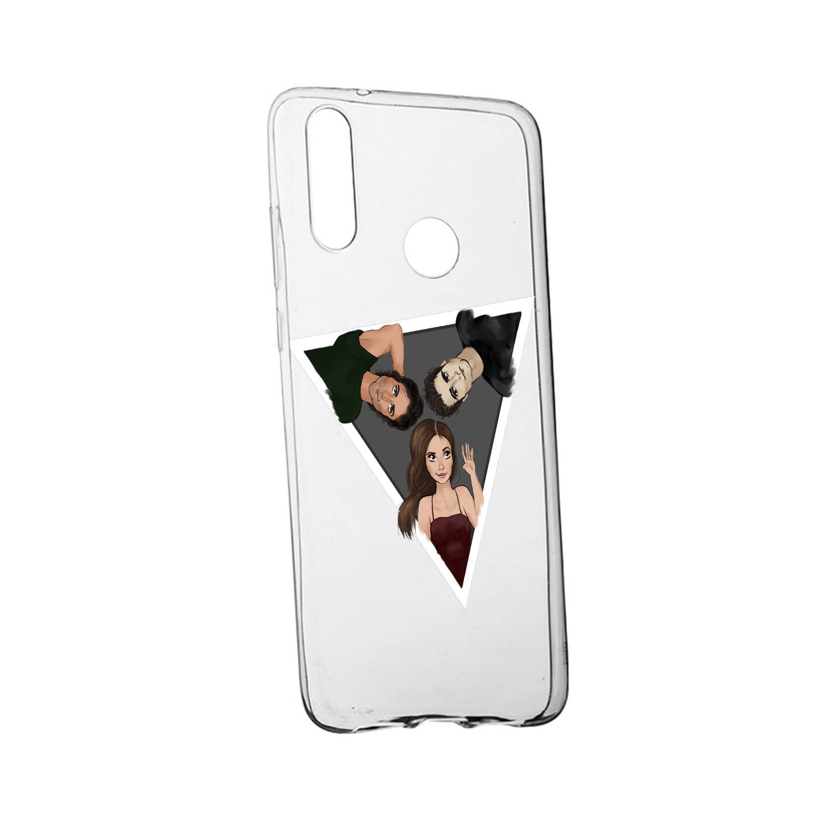 Husa de protectie Jurnalele Vampirilor, Movie, pentru Huawei P30 Lite, rezistenta la uzura, anti-alunecare, din silicon Premium, 577