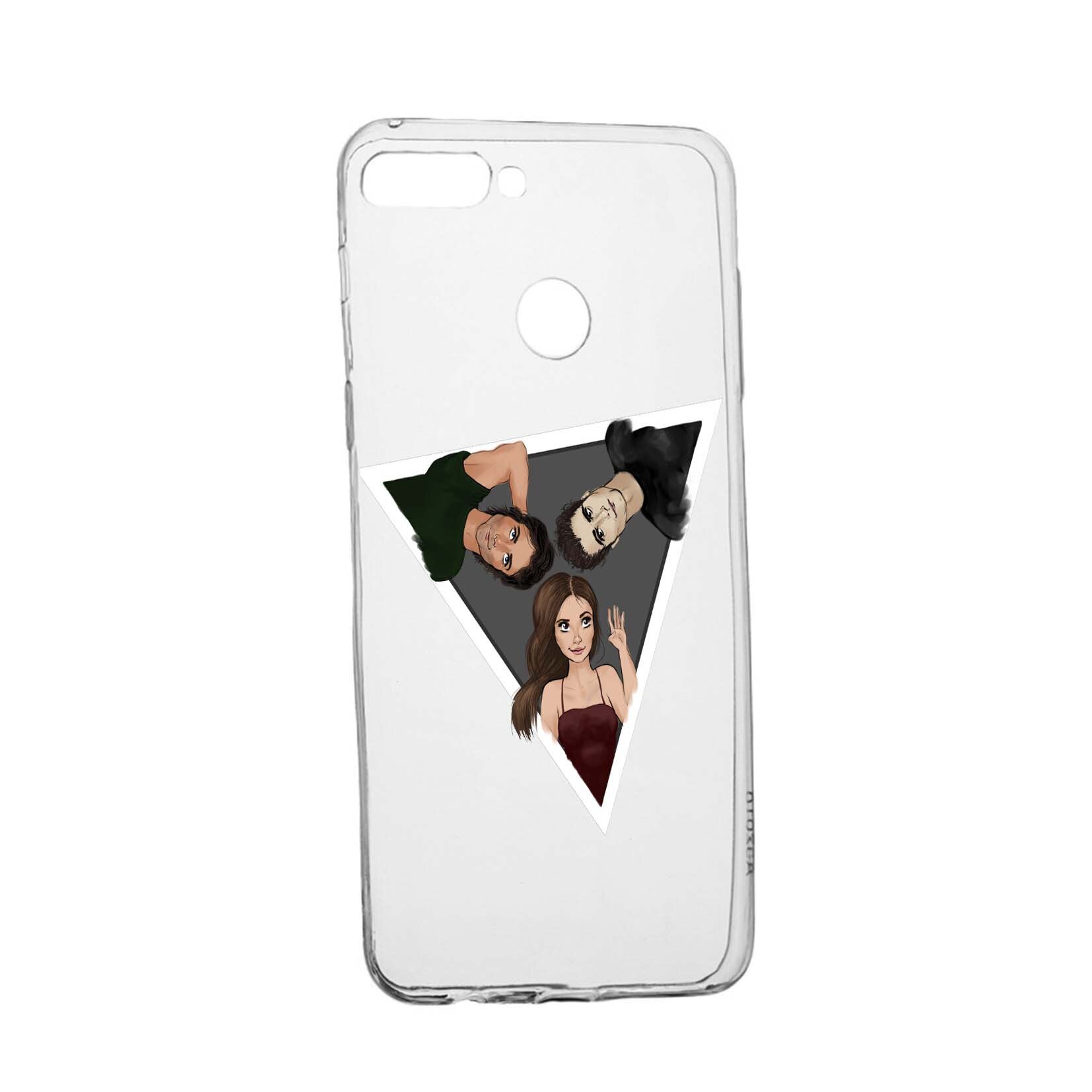 Husa de protectie Jurnalele Vampirilor, Movie, pentru Huawei Y6 Prime 2018, rezistenta la uzura, anti-alunecare, din silicon Premium, 577