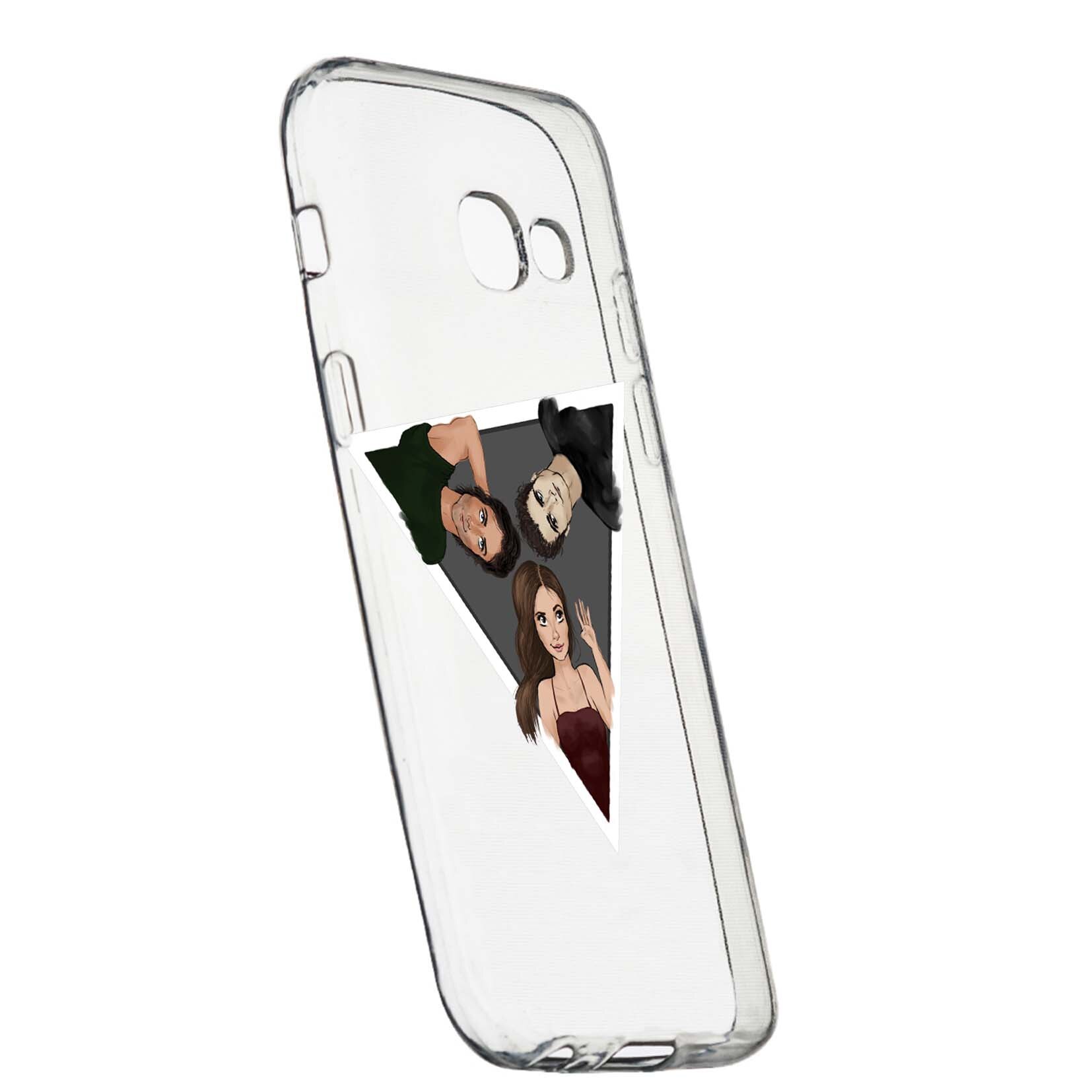 Husa de protectie Jurnalele Vampirilor, Movie, pentru Samsung Galaxy Xcover 4, rezistenta la uzura, anti-alunecare, din silicon Premium, 577
