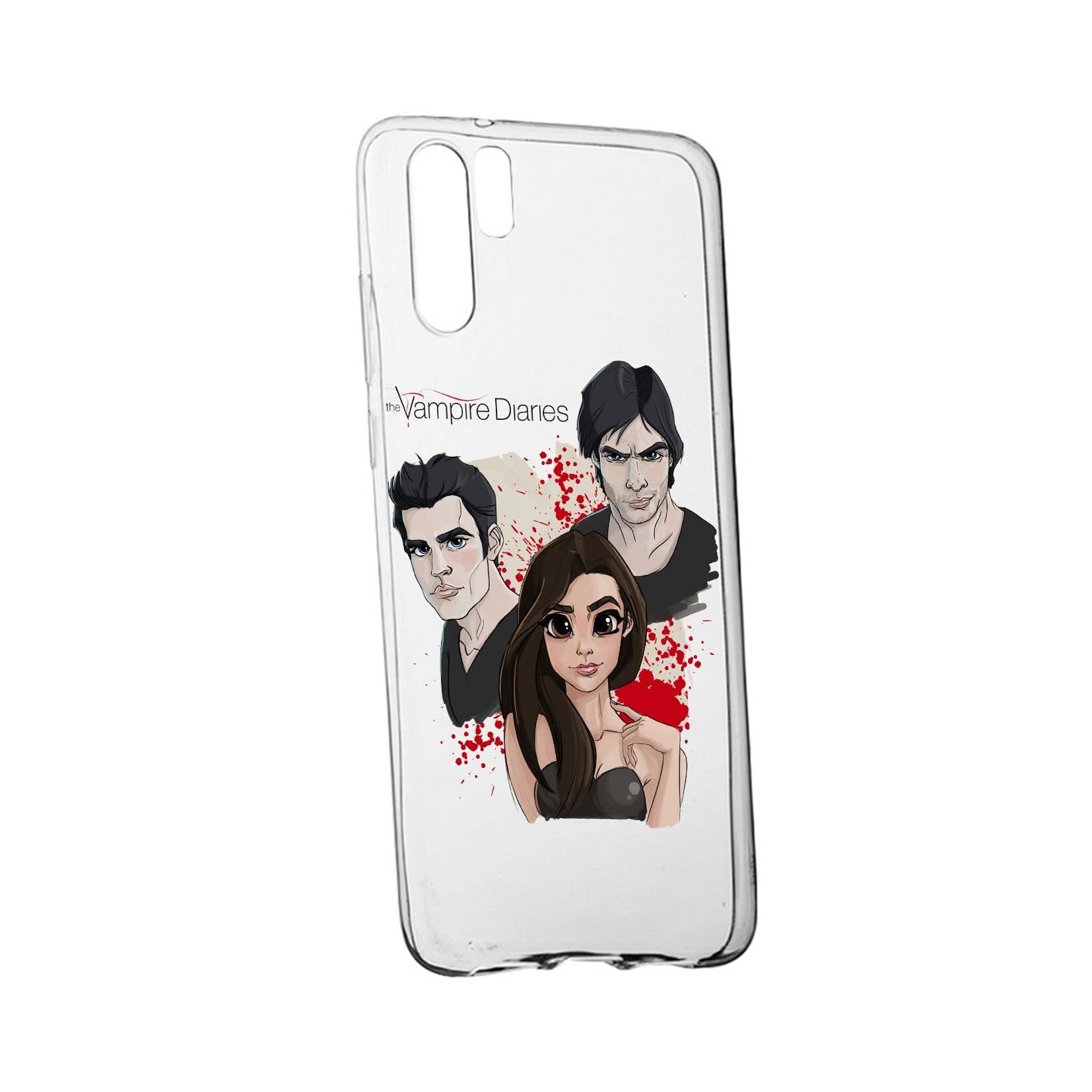 Husa de protectie Jurnalele Vampirilor, Movie, pentru Samsung Galaxy Note 10 Plus, rezistenta la uzura, anti-alunecare, din silicon Premium, 578