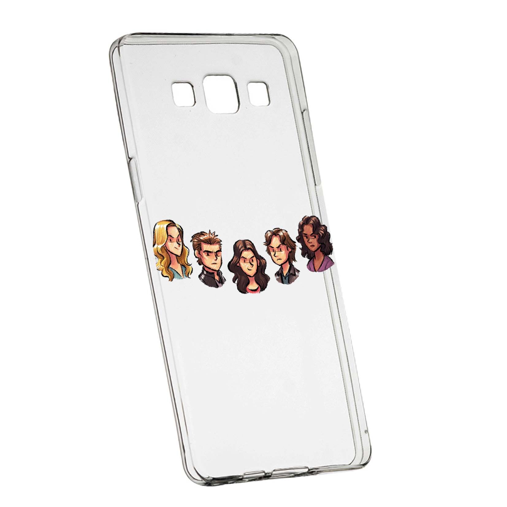 Husa de protectie Jurnalele Vampirilor, Movie, pentru Samsung Galaxy J7 2016, rezistenta la uzura, anti-alunecare, din silicon Premium, 579