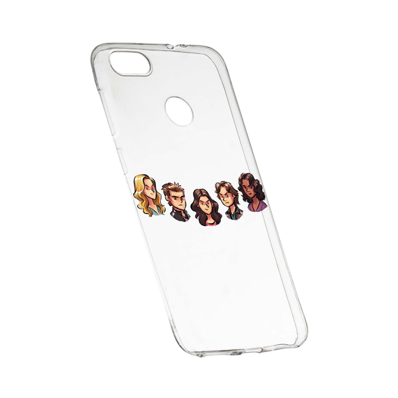 Husa de protectie Jurnalele Vampirilor, Movie, pentru HTC Desire 12 Plus, rezistenta la uzura, anti-alunecare, din silicon Premium, 579