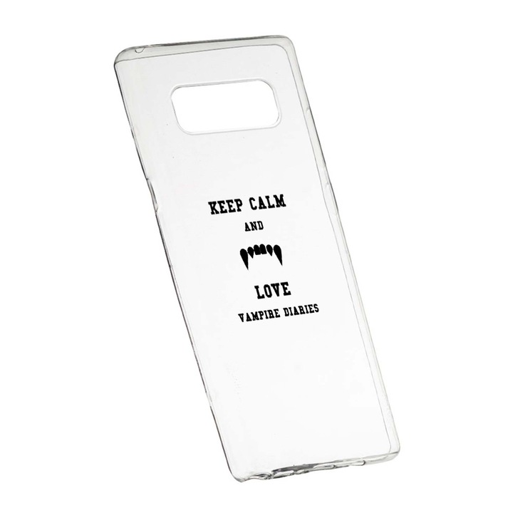 Силиконов калъф Unique за The Vampire Diaries - Keep Calm, Movie, Samsung Galaxy S10 Plus, 581
