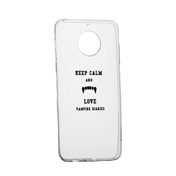 Husa de protectie Jurnalele Vampirilor - Keep Calm, Movie, pentru Motorola Moto G6 PLAY, rezistenta la uzura, anti-alunecare, din silicon Premium, 581 Husa de protectie Jurnalele Vampirilor - Keep Calm, Movie, pentru Motorola Moto G6 PLAY, rezistenta la uzura, anti-alunecare, din silicon Premium, 581