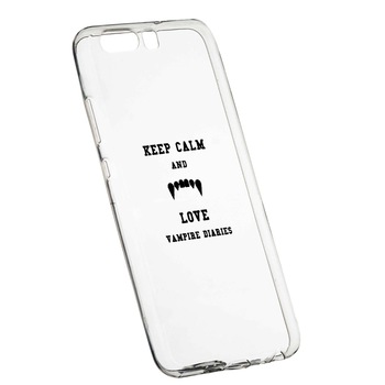 Husa de protectie Jurnalele Vampirilor - Keep Calm, Movie, pentru Huawei Honor 9, rezistenta la uzura, anti-alunecare, din silicon Premium, 581 Husa de protectie Jurnalele Vampirilor - Keep Calm, Movie, pentru Huawei Honor 9, rezistenta la uzura, anti-alunecare, din silicon Premium, 581