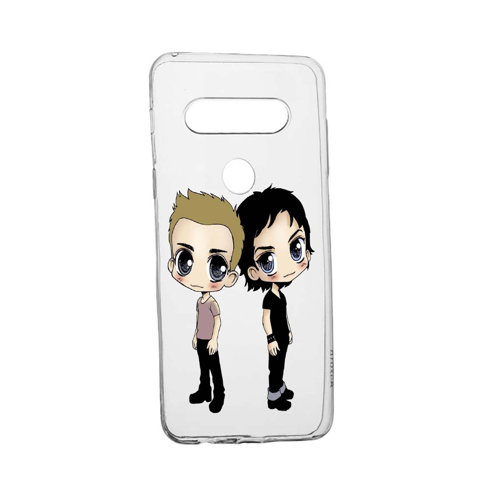 Husa de protectie Jurnalele Vampirilor, Movie, pentru LG K50 / Q60, rezistenta la uzura, anti-alunecare, din silicon Premium, 580