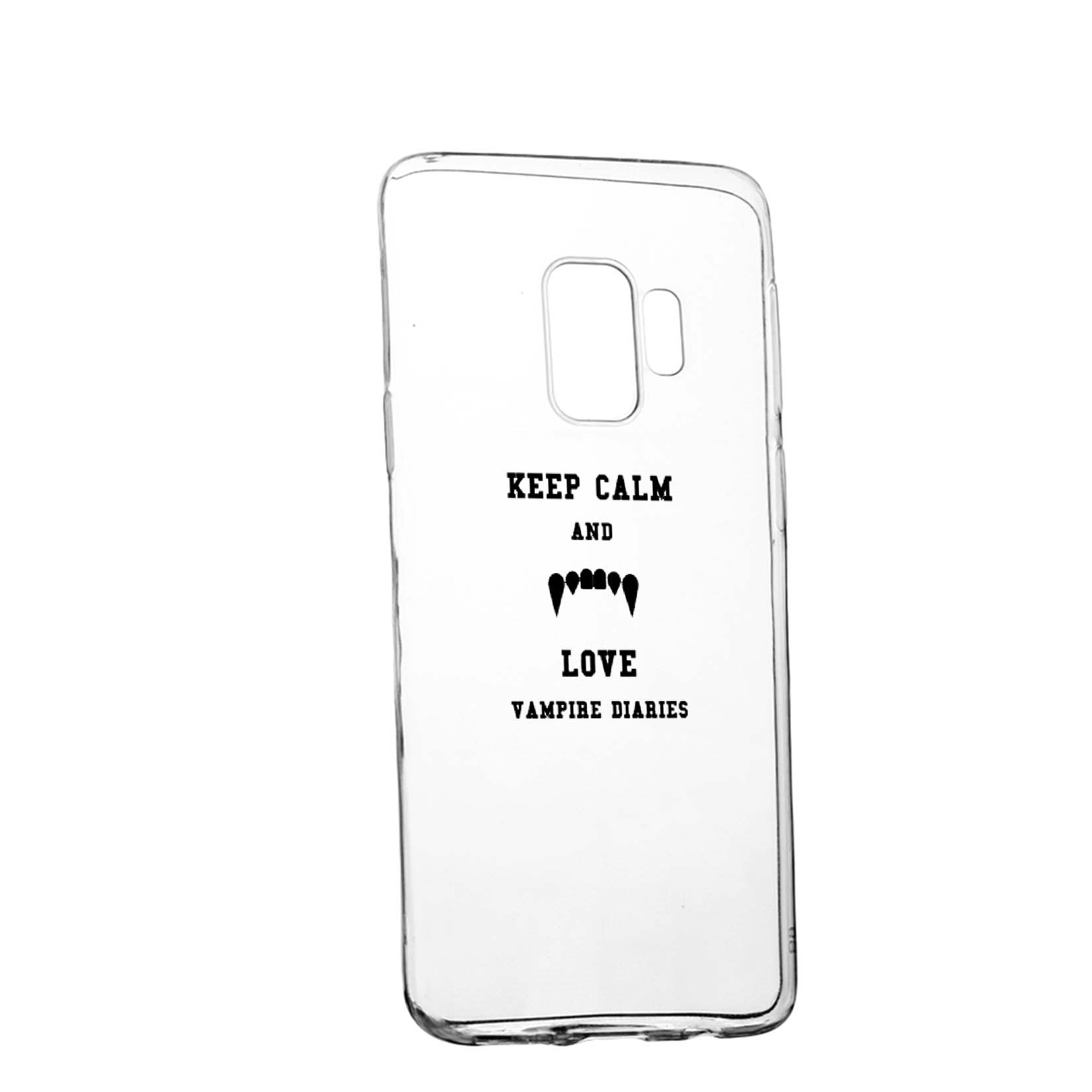 Husa de protectie Jurnalele Vampirilor - Keep Calm, Movie, pentru Huawei Mate 20 Lite, rezistenta la uzura, anti-alunecare, din silicon Premium, 581