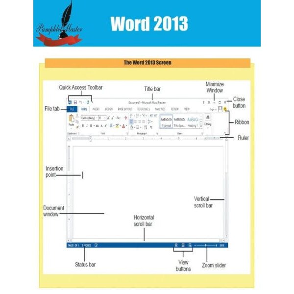 Word 2013 de Pamphlet Master