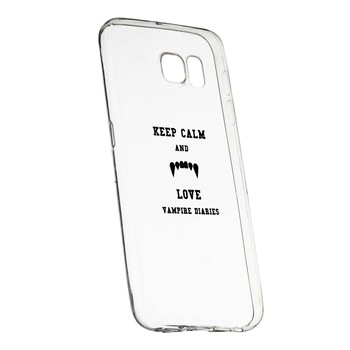 Husa de protectie Jurnalele Vampirilor - Keep Calm, Movie, pentru HTC U Ultra, rezistenta la uzura, anti-alunecare, din silicon Premium, 581 Husa de protectie Jurnalele Vampirilor - Keep Calm, Movie, pentru HTC U Ultra, rezistenta la uzura, anti-alunecare, din silicon Premium, 581