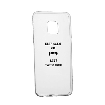 Husa de protectie Jurnalele Vampirilor - Keep Calm, Movie, pentru Sony Xperia 10/ XA3, rezistenta la uzura, anti-alunecare, din silicon Premium, 581 Husa de protectie Jurnalele Vampirilor - Keep Calm, Movie, pentru Sony Xperia 10/ XA3, rezistenta la uzura, anti-alunecare, din silicon Premium, 581