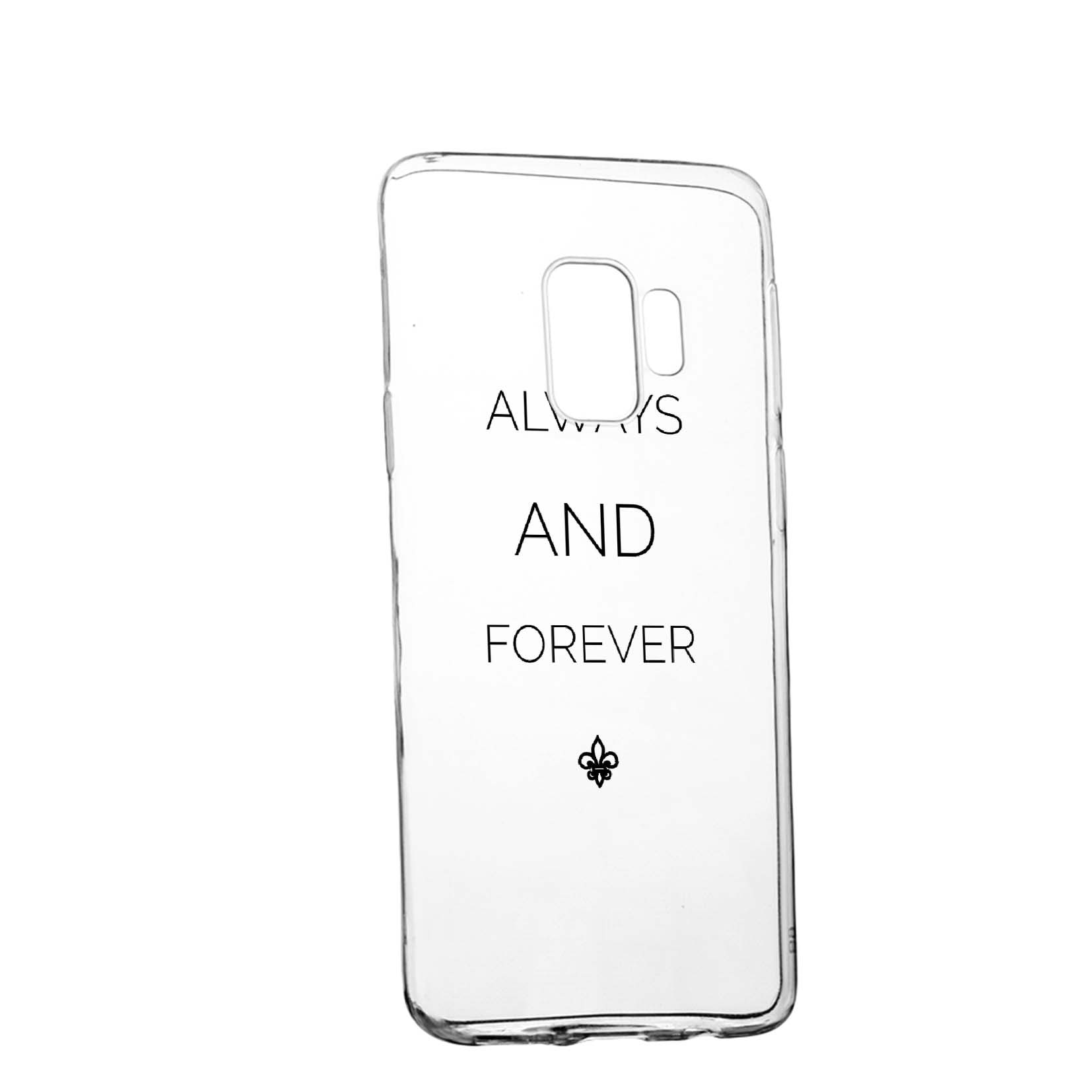 Husa de protectie Jurnalele Vampirilor - Always And Forever, Movie, pentru Samsung Galaxy S9, rezistenta la uzura, anti-alunecare, din silicon Premium, 583