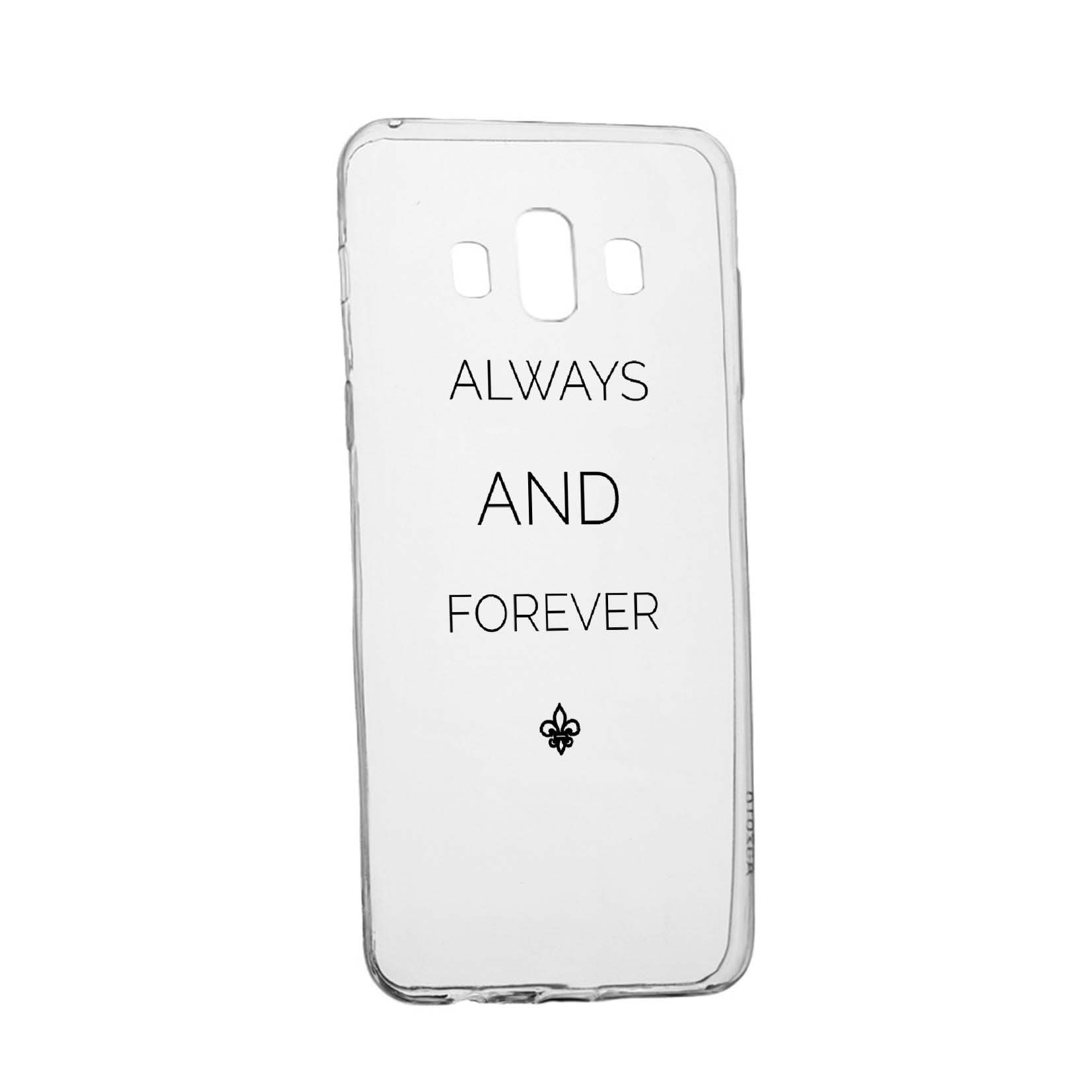 Husa de protectie Jurnalele Vampirilor - Always And Forever, Movie, pentru Samsung Galaxy J6 Plus 2018, rezistenta la uzura, anti-alunecare, din silicon Premium, 583