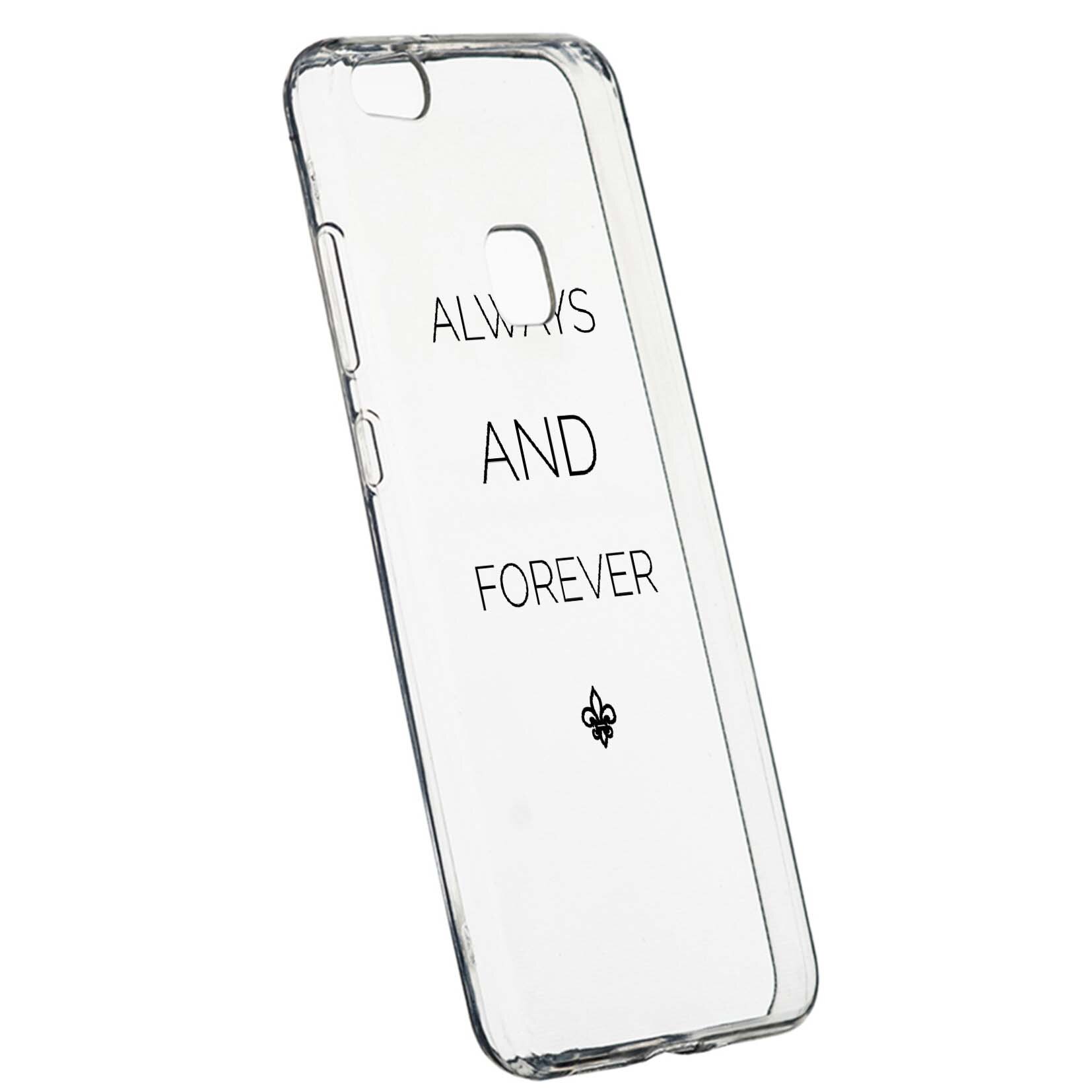 Husa de protectie Jurnalele Vampirilor - Always And Forever, Movie, pentru Huawei Honor 8X/ View 10 Lite, rezistenta la uzura, anti-alunecare, din silicon Premium, 583