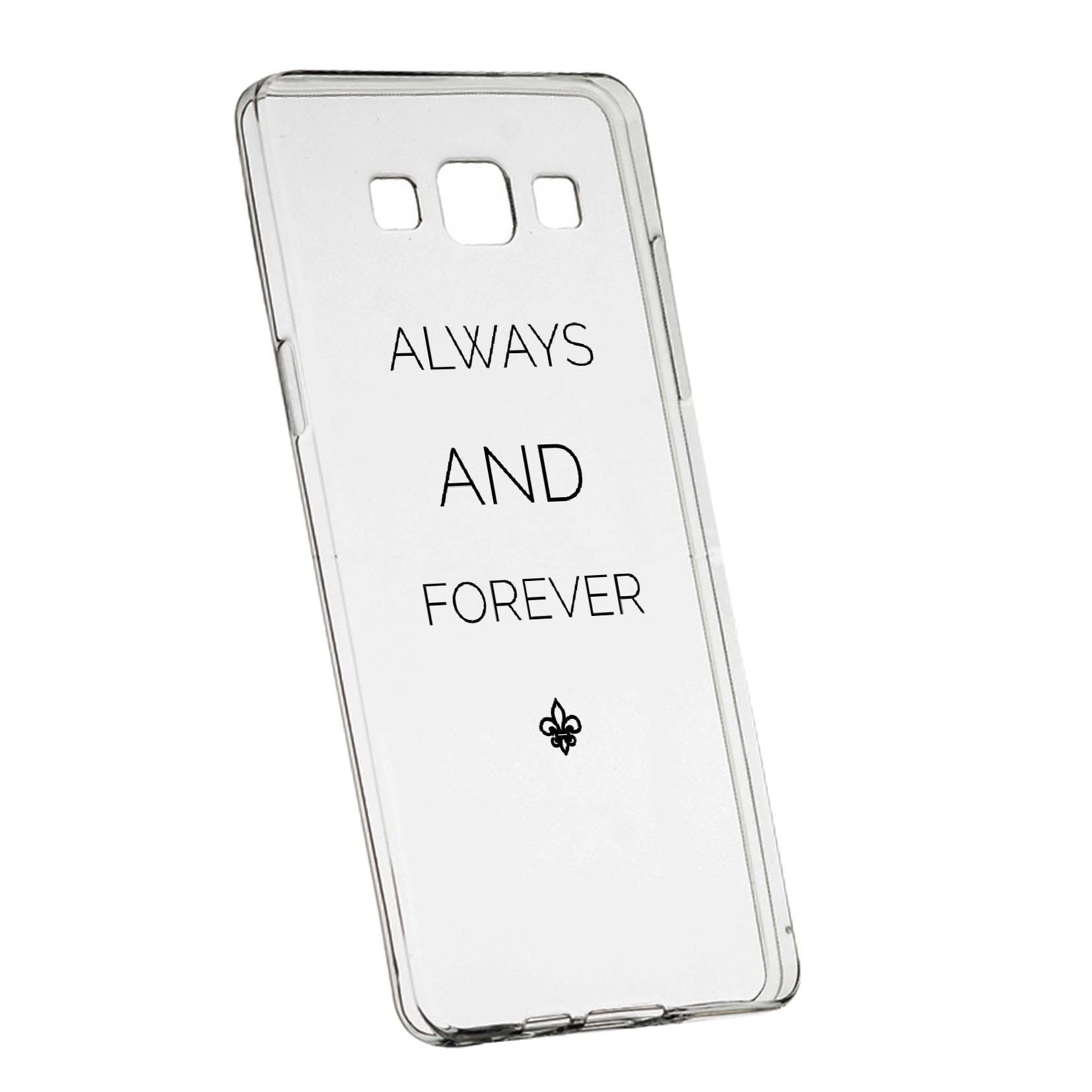 Husa de protectie Jurnalele Vampirilor - Always And Forever, Movie, pentru Samsung Galaxy J3 2016, rezistenta la uzura, anti-alunecare, din silicon Premium, 583