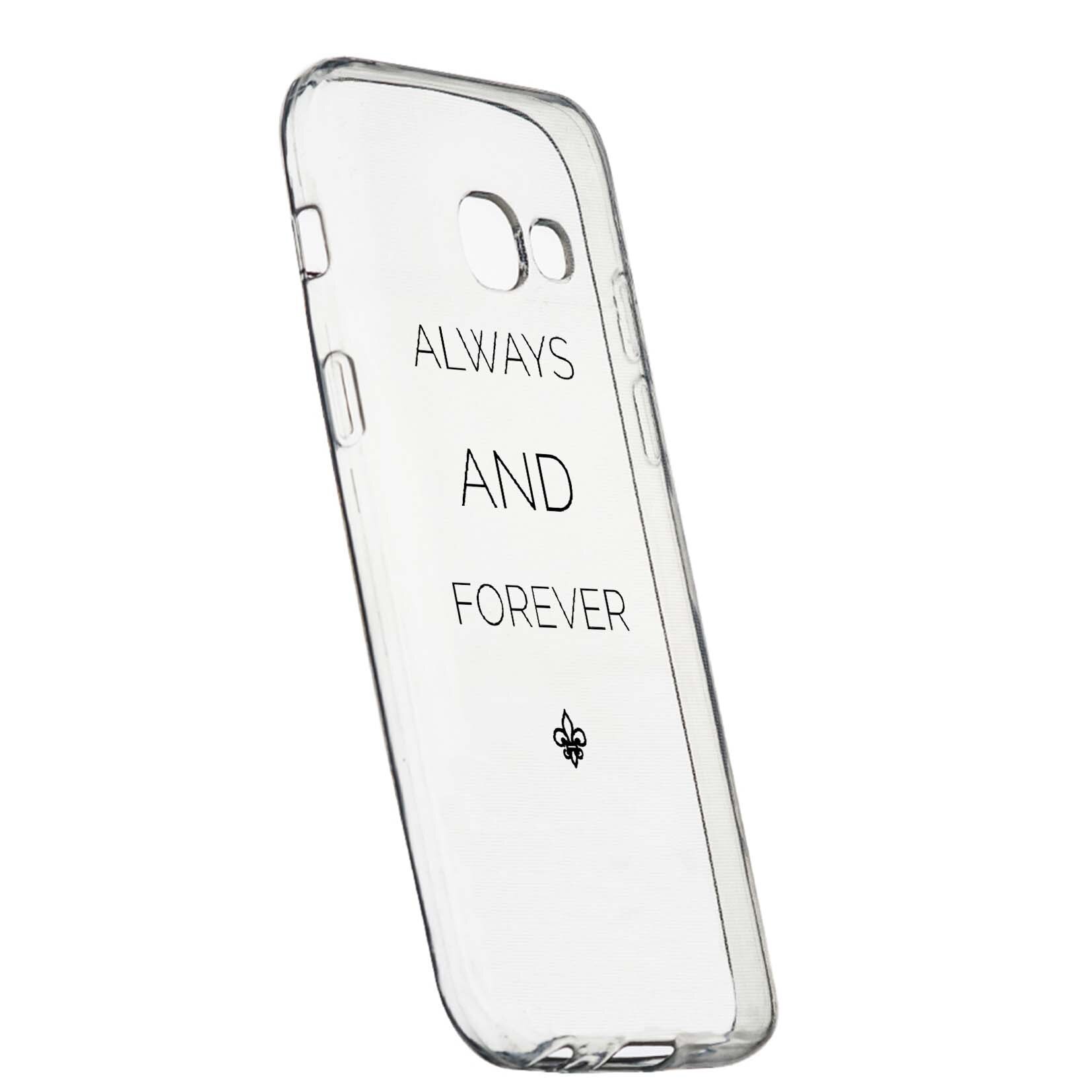 Husa de protectie Jurnalele Vampirilor - Always And Forever, Movie, pentru Samsung Galaxy A3 2016, rezistenta la uzura, anti-alunecare, din silicon Premium, 583