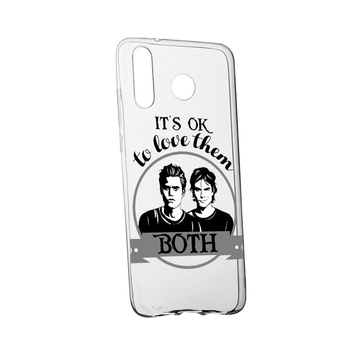 Husa de protectie Jurnalele Vampirilor, Movie, pentru Samsung Galaxy A40, rezistenta la uzura, anti-alunecare, din silicon Premium, 584