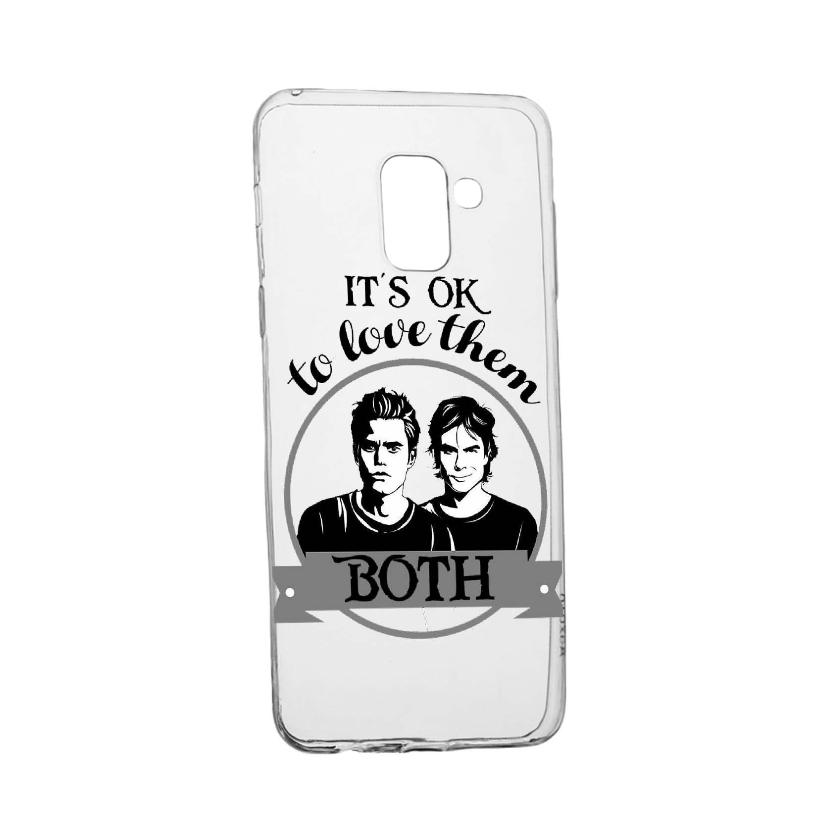 Husa de protectie Jurnalele Vampirilor, Movie, pentru Samsung Galaxy A6 2018, rezistenta la uzura, anti-alunecare, din silicon Premium, 584