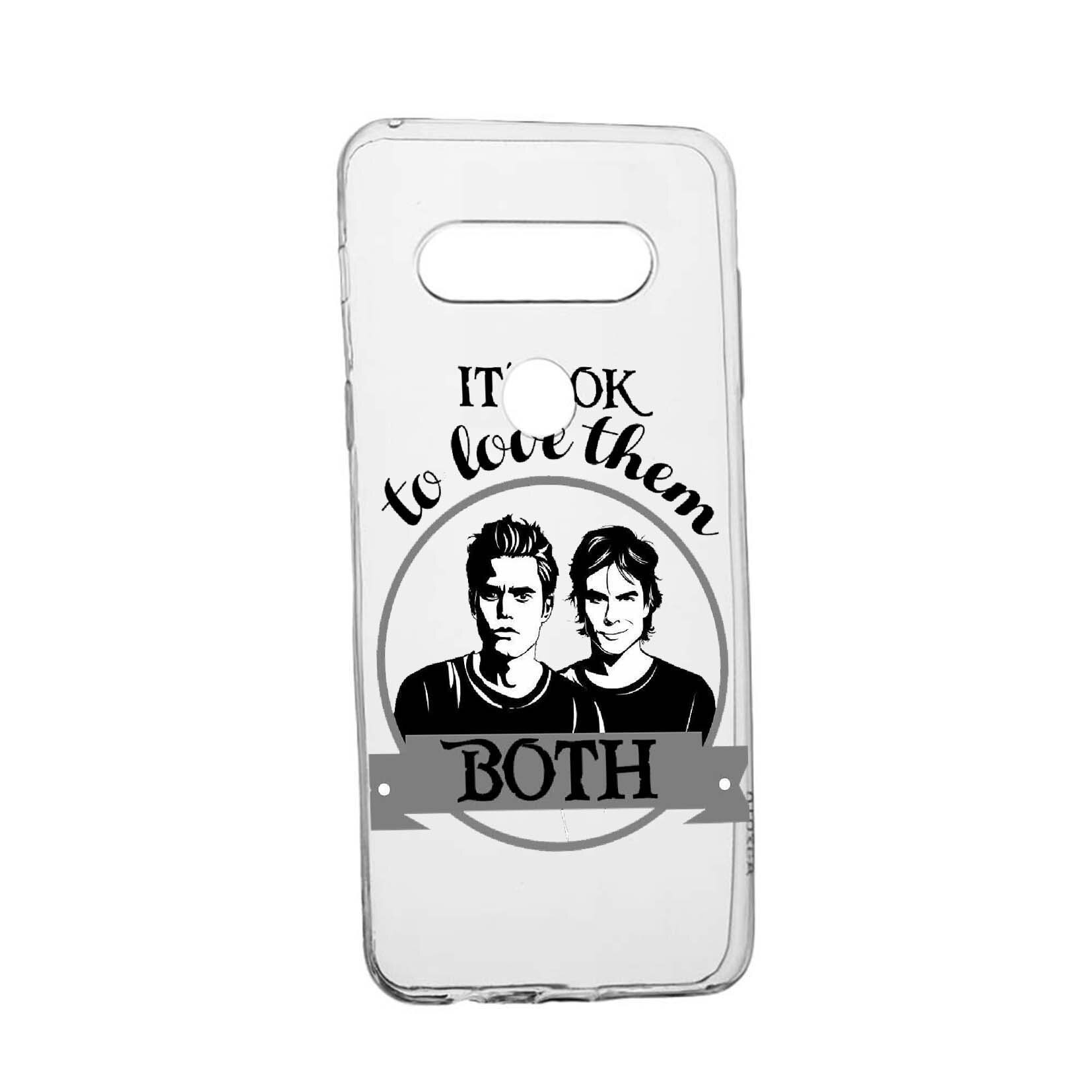 Husa de protectie Jurnalele Vampirilor, Movie, pentru LG K50 / Q60, rezistenta la uzura, anti-alunecare, din silicon Premium, 584
