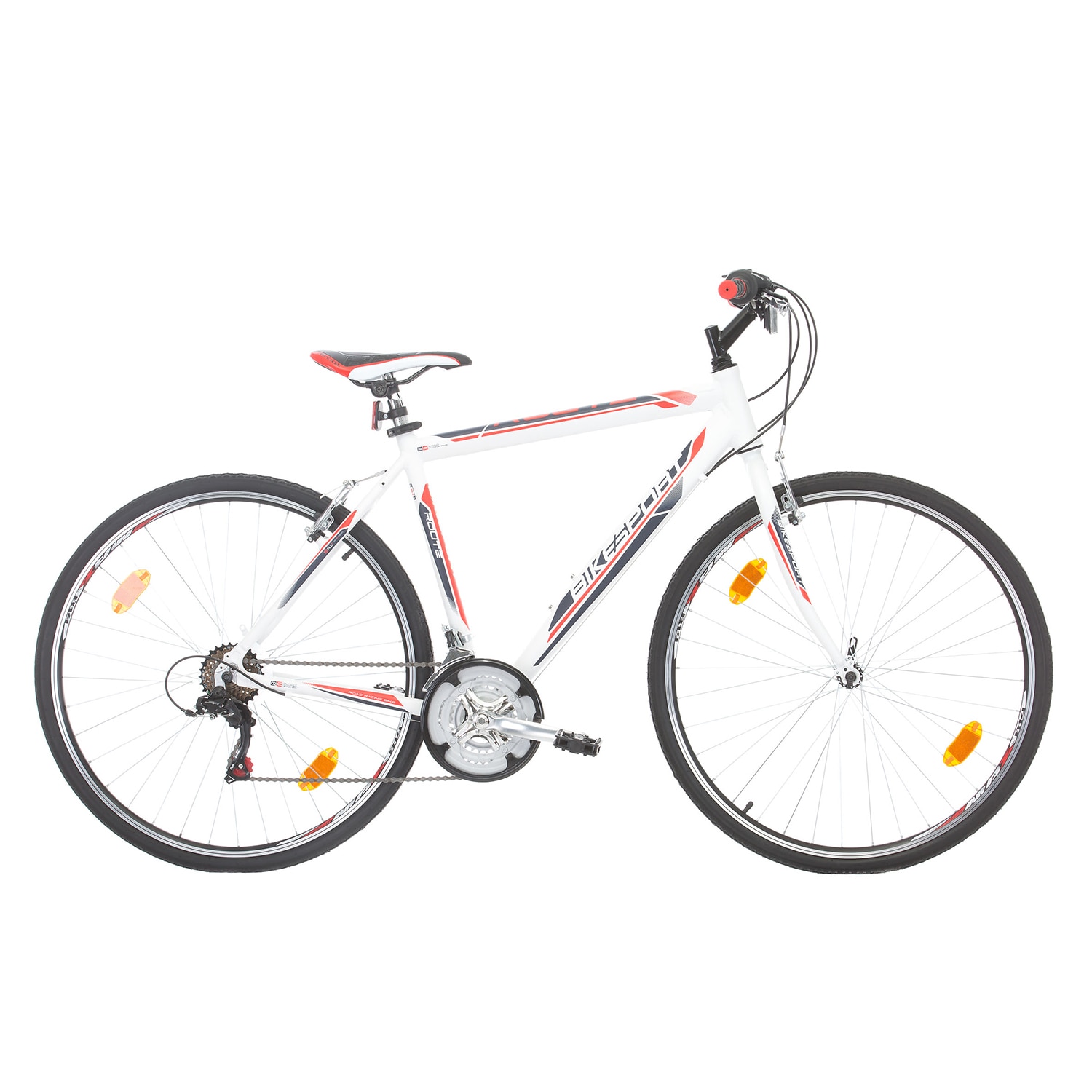 Велосипед BIKESPORT ROUTE 28'', Бял, 480 - eMAG.bg