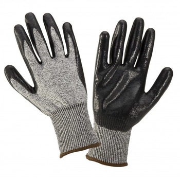 Manusi nitril antitaiere tricotata , marime XL ( 10 ) Manusi nitril antitaiere tricotata , marime XL ( 10 )