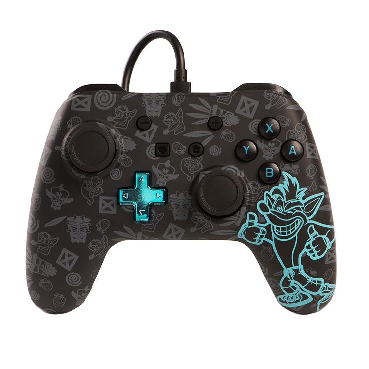 Controller Wired Crash Bandicoot Nintendo Switch
