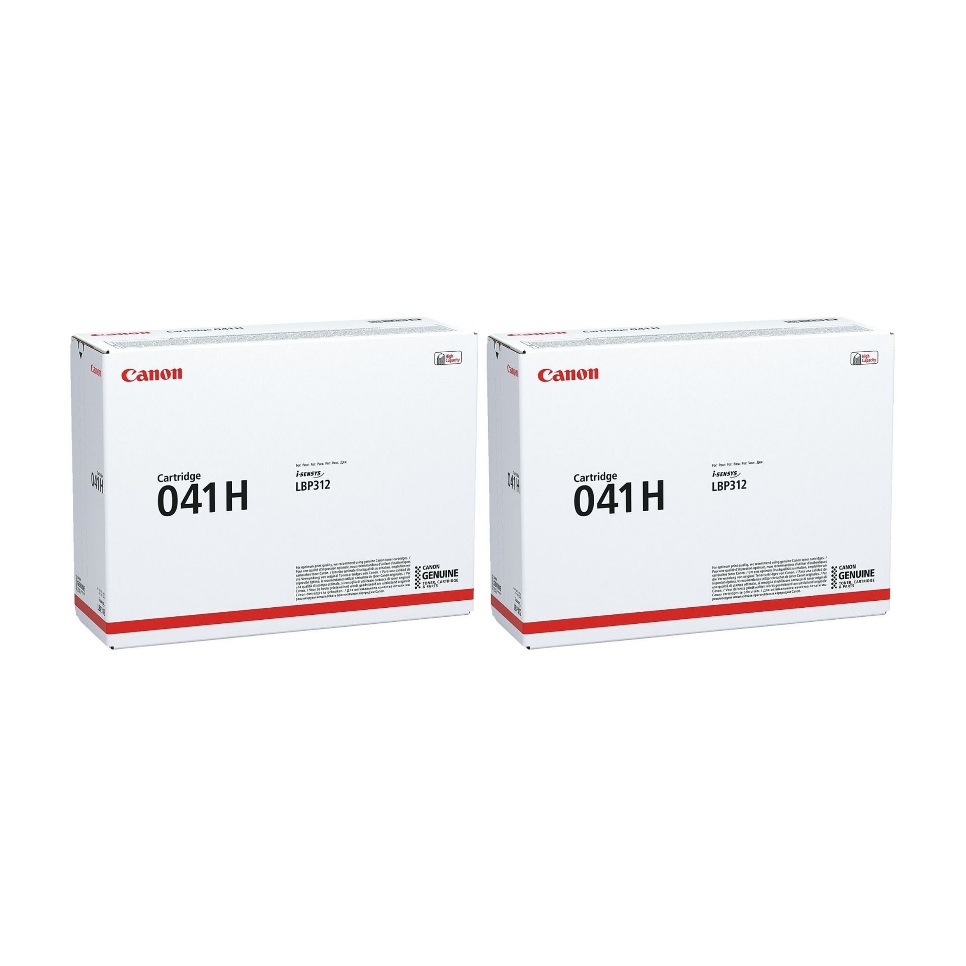Pachet cartuse toner CRG-041H negru x2 Canon original 40000 pagini