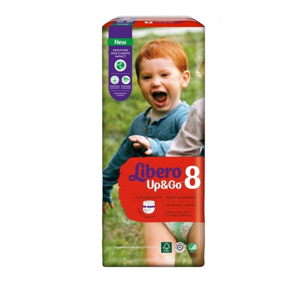 Chilot copii LIBERO Up&Go Nr 8 Junior+ 19-30kg 28buc