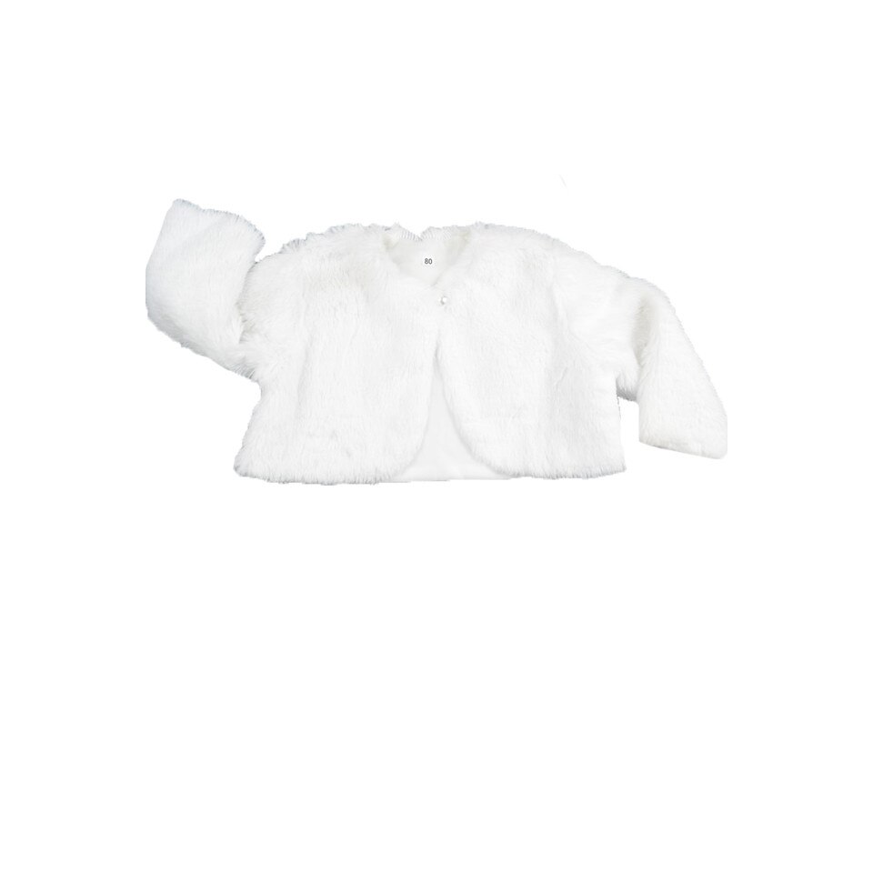 Bolero elegant pentru fete NN, Alb