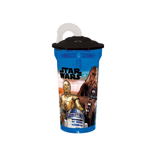Recipient apa, Disney, cu pai 350ml Star Wars