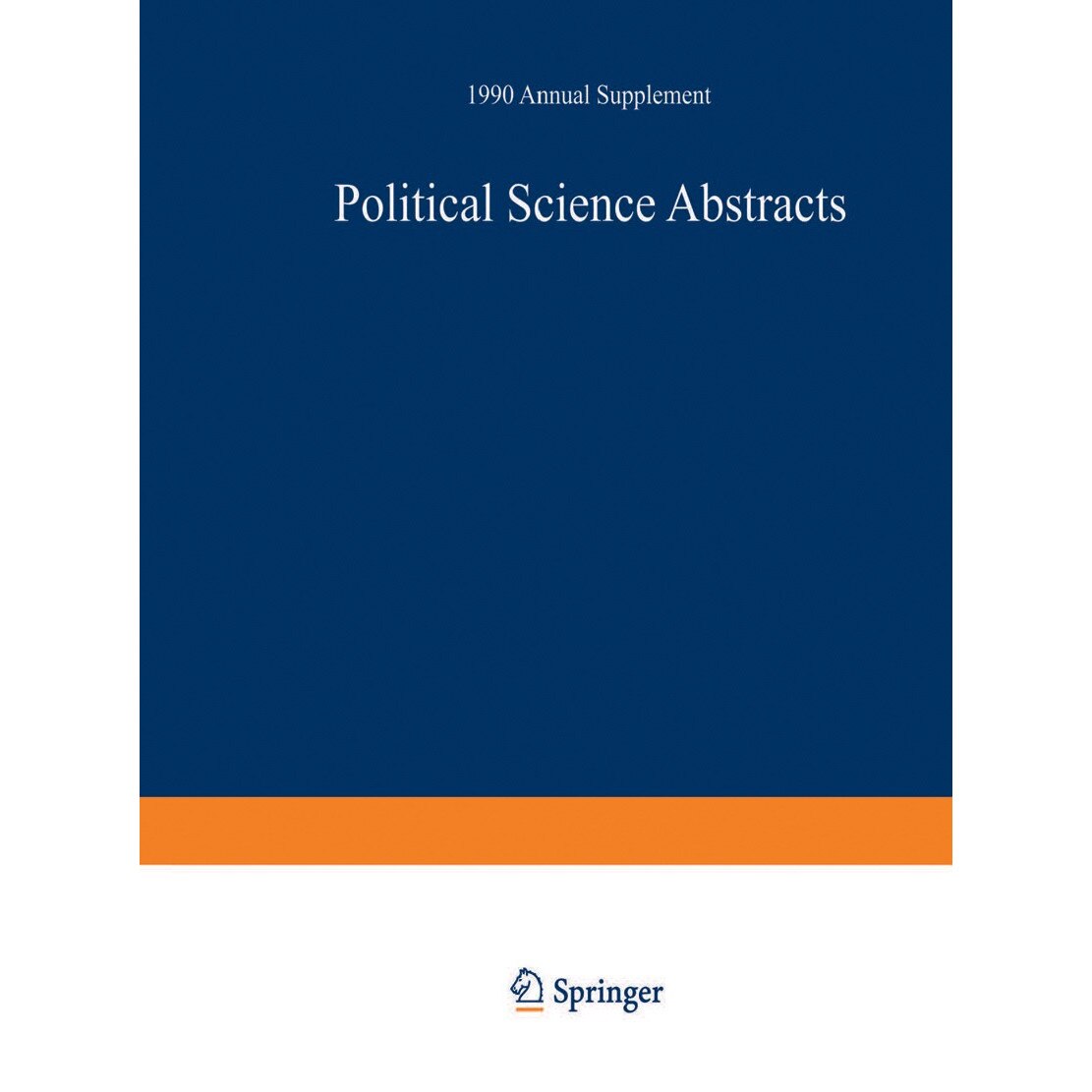Political Science Abstracts de IFI/Plenum Data Company staff
