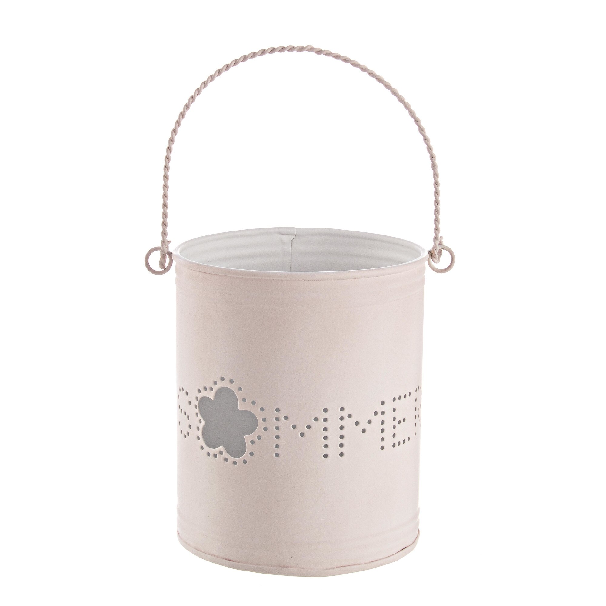 Suport lumanare, FINESSE SUMMER ROSA, Ø12x14h