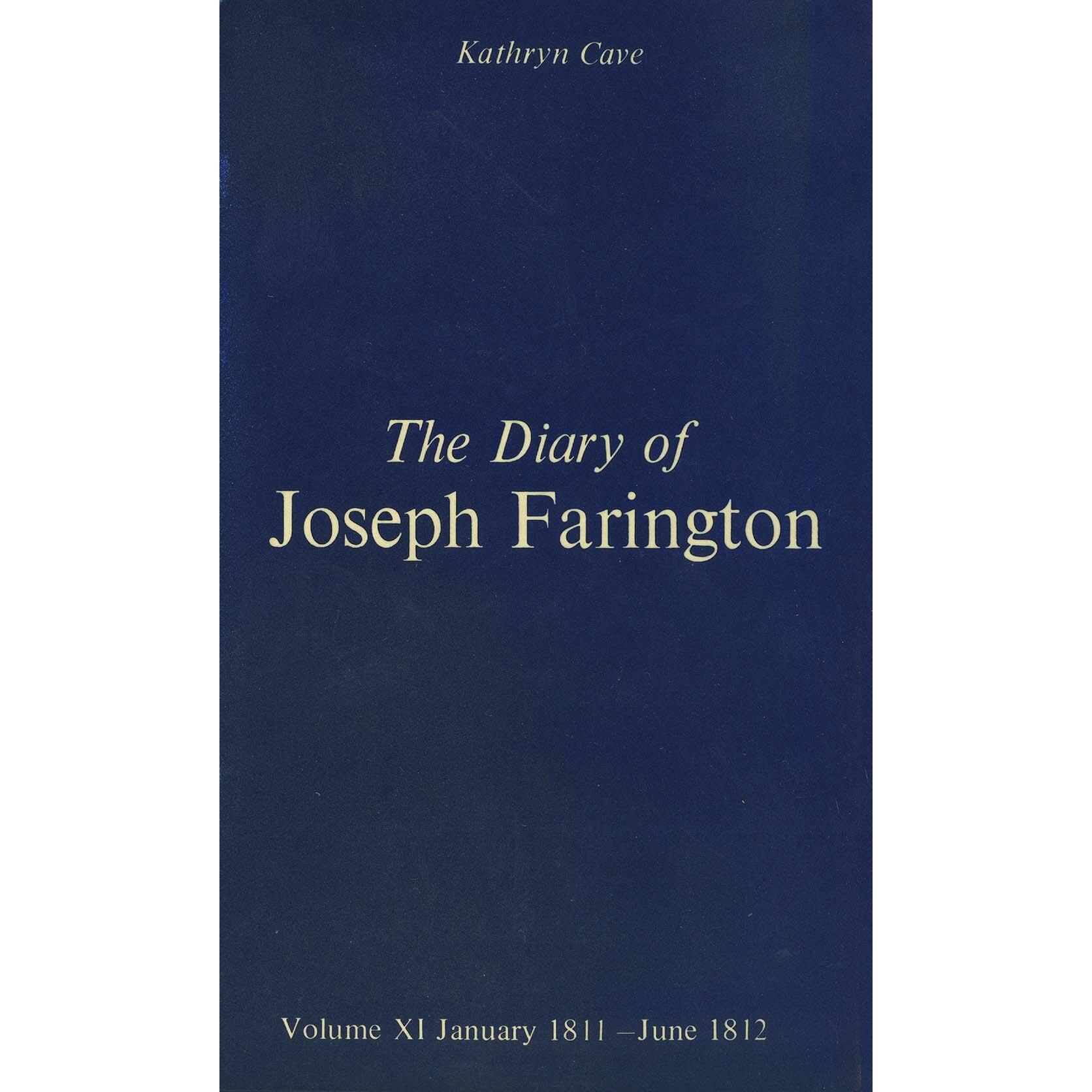 The Diary of Joseph Farington de Joseph Farington [Hardback]