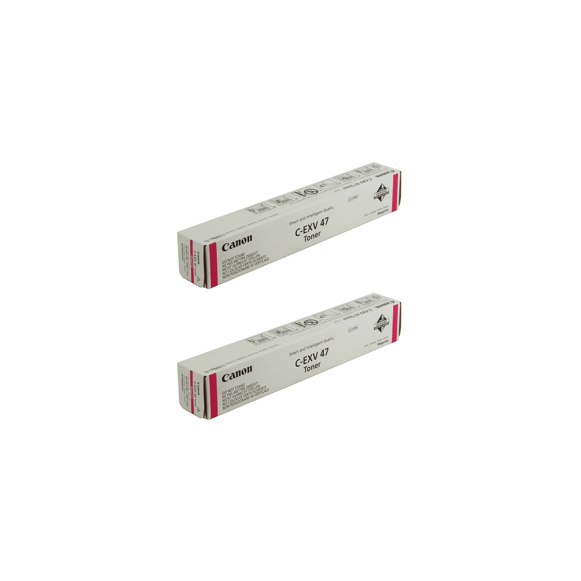 Pachet cartuse toner C-EXV47M magenta x2 Canon original 43000 pagini