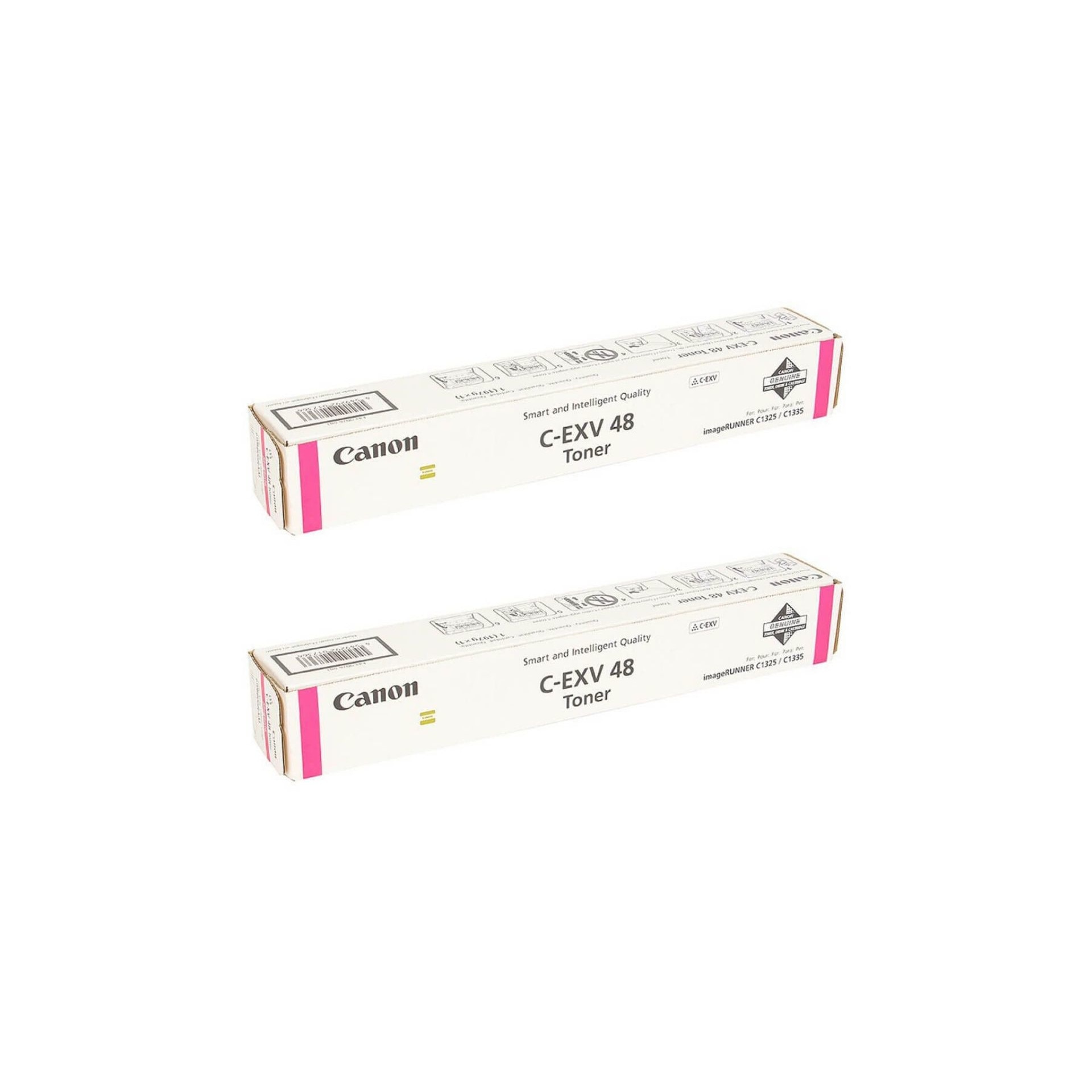 Pachet cartuse toner C-EXV48M magenta x2 Canon original 23000 pagini