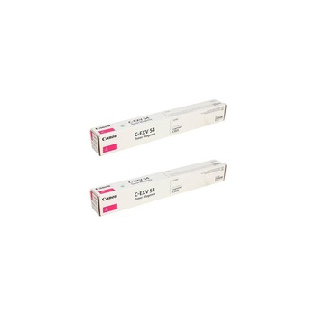 Pachet cartuse toner C-EXV54M magenta x2 Canon original 17000 pagini Pachet cartuse toner C-EXV54M magenta x2 Canon original 17000 pagini