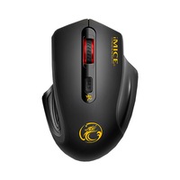 Mouse Optic Wireless iMICE 1600 DPI, USB 2.4G Receiver, mouse pentru laptop, compatibil cu Windows si Mac Os