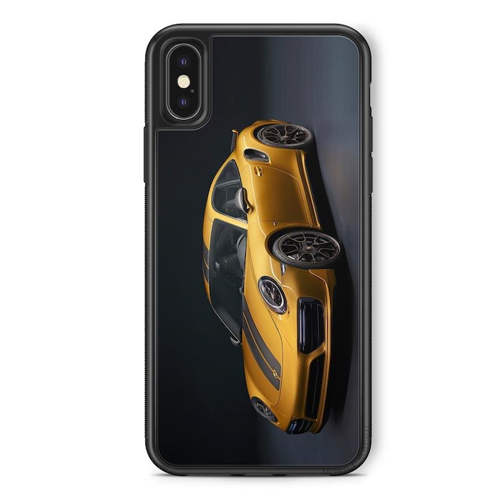 Porsche Pattern Samsung Galaxy A40 Silicon TPU Husa rezistenta la socuri Husa din spate Husa de protectie pentru telefon 9