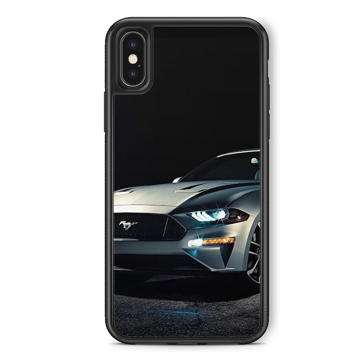 Ford Mustang mintás Samsung Galaxy A7 2018 szilikon TPU ütésálló tok hátlap védőtok telefontok 4