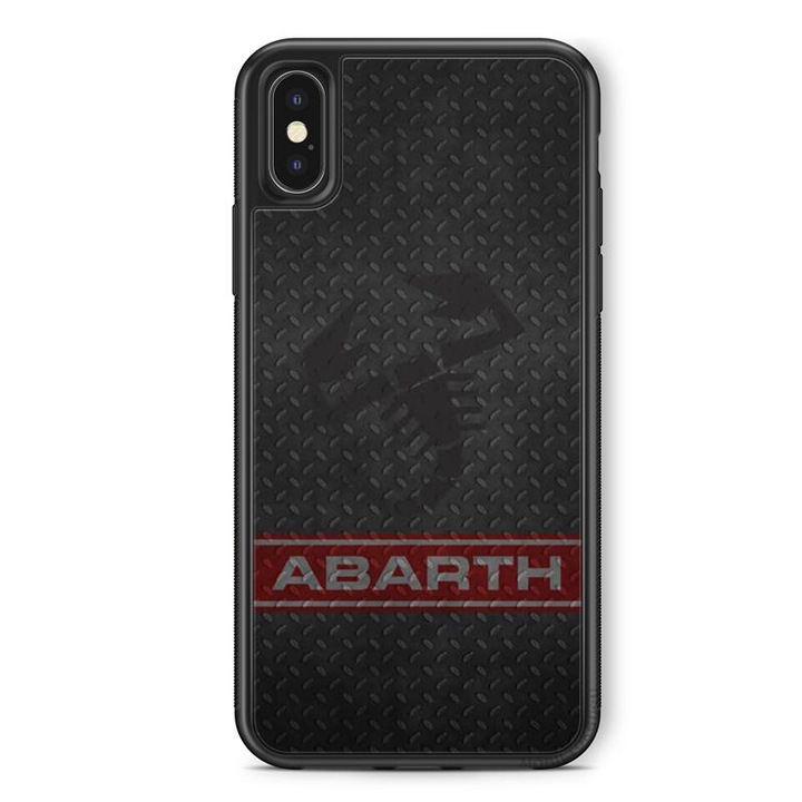 Abarth model iPhone 12 Pro silicon TPU husa rezistenta la socuri husa din spate husa de protectie husa telefon 12