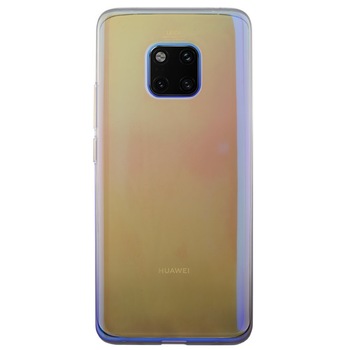 Husa silicon Huawei Mate 20 Pro, Multicolor-Neagra Husa silicon Huawei Mate 20 Pro, Multicolor-Neagra