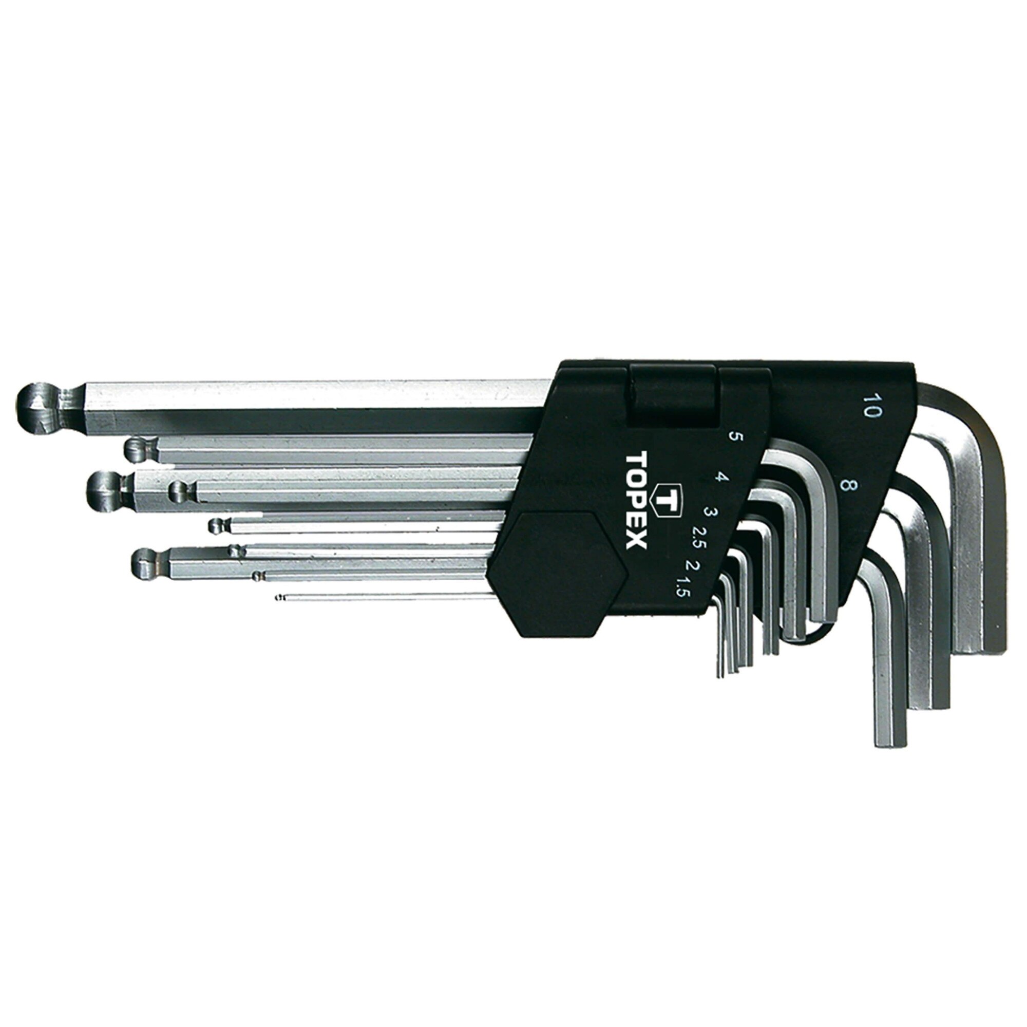 Trusa chei imbus 1.5-10 mm cu bila, 9 buc 35D957TOP